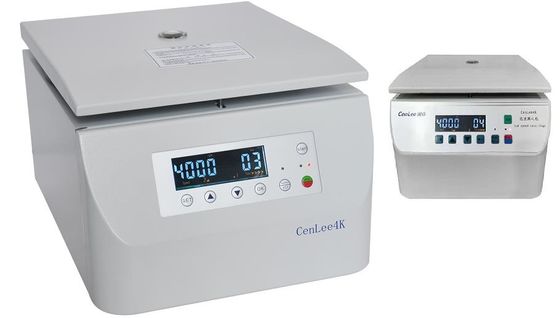 Zentrifuge mit niedriger Geschwindigkeit Tischzentrifuge 4000 U / min, Lebensmittelzentrifuge