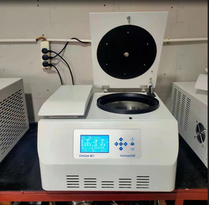 Ein guter Preis. Gekühlte Hochgeschwindigkeitslaborzentrifuge 16000rpm 6x100ml mit örtlich festgelegtem Winkel-Rotor Online