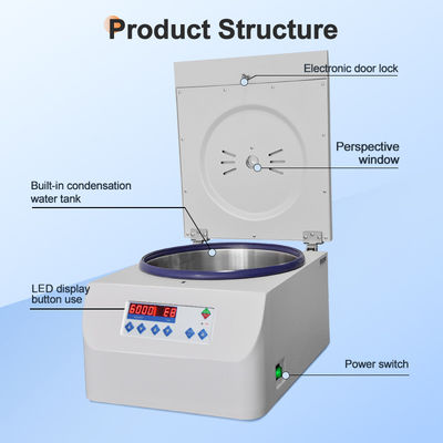 Ein guter Preis. 300ml Zentrifuge, Geschwindigkeit 6000 U/min, klinische Laborzentrifuge mit Winkelrotor, 15ml und 50ml Röhrchen Online