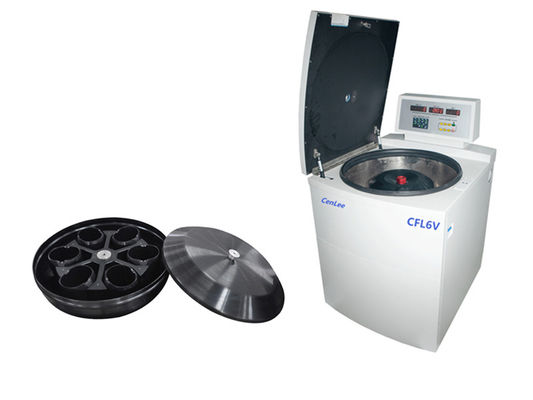 Ein guter Preis. Wechselstrom Drehmomenterzeuger-Mikroprozessor-Boden-Stellungs-Zentrifuge 6000ml Online