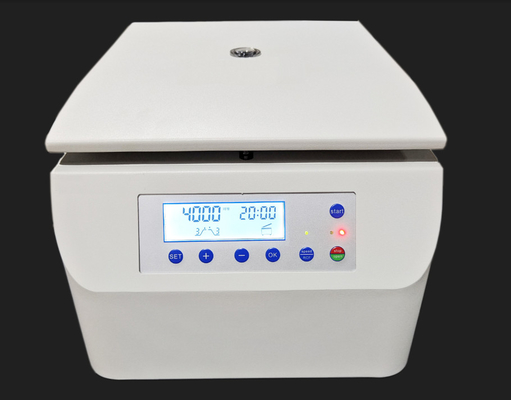 Langsame Benchtop-Laborzentrifuge 4000rpm mit örtlich festgelegtem Winkel-Rotor 6x 50ml