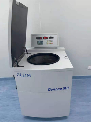 GL21M 21000rpm Ultra-Hochgeschwindigkeits-Floor-Standing-Kühlzentrifuge mit 10/10 Accel/Decel-Raten