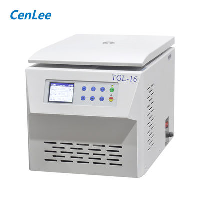 Hochgeschwindigkeits-Tischoberfläche Kühlzentrifuge TGL-16 16000r/min, 21532xg, 90 ml Kapazität, -20 °C bis +40 °C