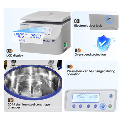 Ein guter Preis. Cenlee 4K Tischtop 50 ml Labor-Zentrifuge Hämatokrit Zentrifuge Maschine für Blut und Urin Online