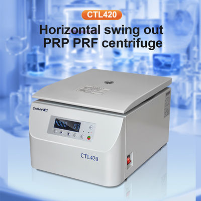 Ein guter Preis. CTL420 Laborzentrifuge zur Plasmascheidung PRP Automatische Ausgleichsentrifuge mit Gleichspannmotor ohne Bürsten Online
