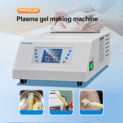 Digitale Anzeige PPP Biofiller Plasma Gel Biofiller Hersteller Maschine Temperatur und Zeit Parameter einstellbar