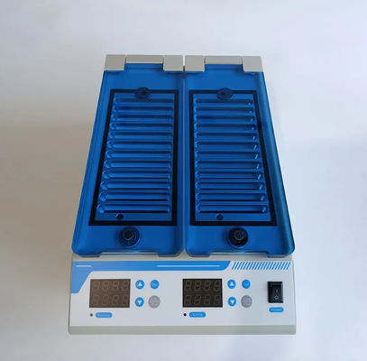 Ein guter Preis. Zwei unabhängige Arbeitsinkubationskammern 37C Blutgruppenkarten-Gelkartenthermostat Online
