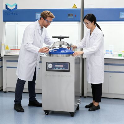 Ein guter Preis. Automatischer vertikaler Sterilisator mit LCD-Touchscreen Online