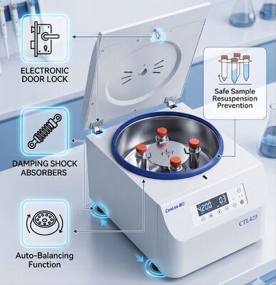 Ein guter Preis. Cenlee Langlebige 304 Edelstahlgehäuse Horizontale Zentrifuge CTL420 4200 U/min 2200xg für CGF PRF Orthopädische Behandlung Haarwachstum Online