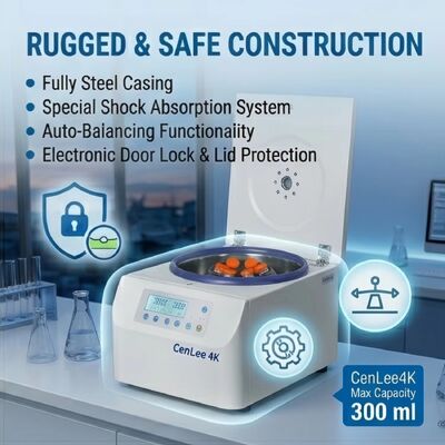Ein guter Preis. Fabrik 4000rpm Desktop-Low-Speed-Zentrifuge 12x15ml Winkel Rotor Bürstenloser Motor Auto-Balance Labor-Zentrifuge für den Laborgebrauch Online