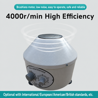 Cenlee 800D-Zentrifuge mit 4000 Rpm Geschwindigkeit 1790xg Kraft und 6x20 ml Kapazität für biomedizinische Labore
