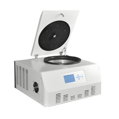 Ein guter Preis. Mikroprozessor-Tischplatte gekühlte Zentrifuge, Kammer-örtlich festgelegte Rotor-Zentrifuge SS304 360mm Online