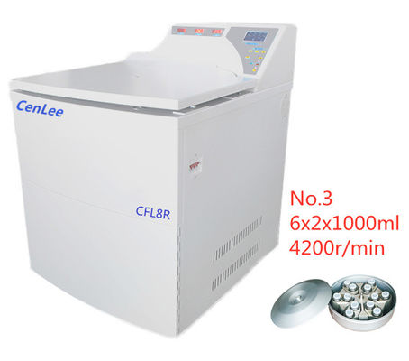 Ein guter Preis. Vorkühlungsboden, der gekühlte Zentrifuge, Blutbeutel-Zentrifuge 2400ml 8000r/min steht Online