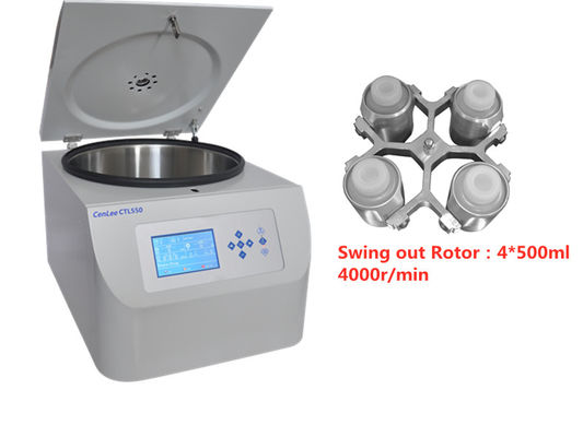 Ein guter Preis. Die klinische Benchtop Zentrifugen-große Kapazität 5310RCF 5500RPM 2000ml lüftete Online